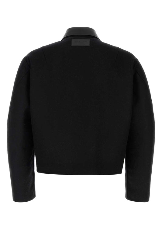 BLOUSON_WITH_LEATHER_COLLAR_BM01HH16KB_181_Image_2
