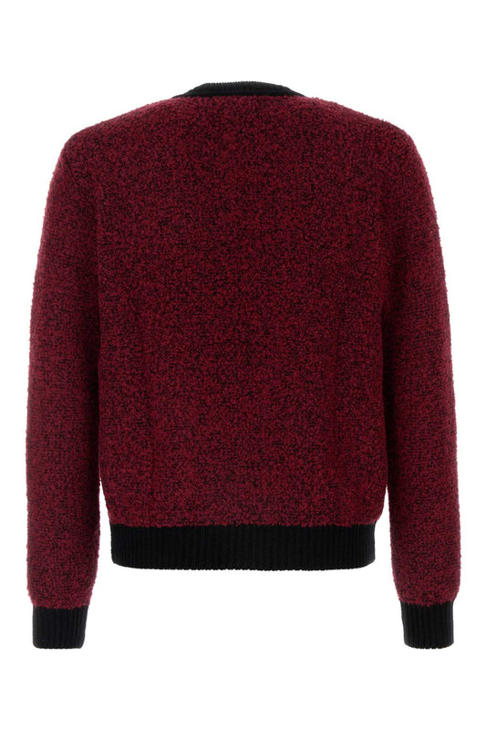 BOUCL_CARDIGAN_KN67TD02_BLACKBORDEAUX_Image_2