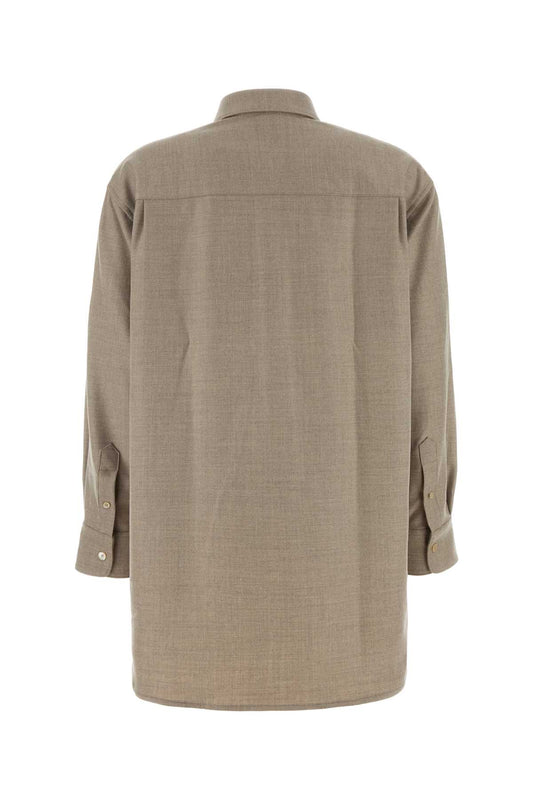 CAMICIA_THE_UNISEX_IN_LORO_PIANA_FINE_WOOL_UNISEXSHIRTLOROPIANA_BEIGE_Image_2
