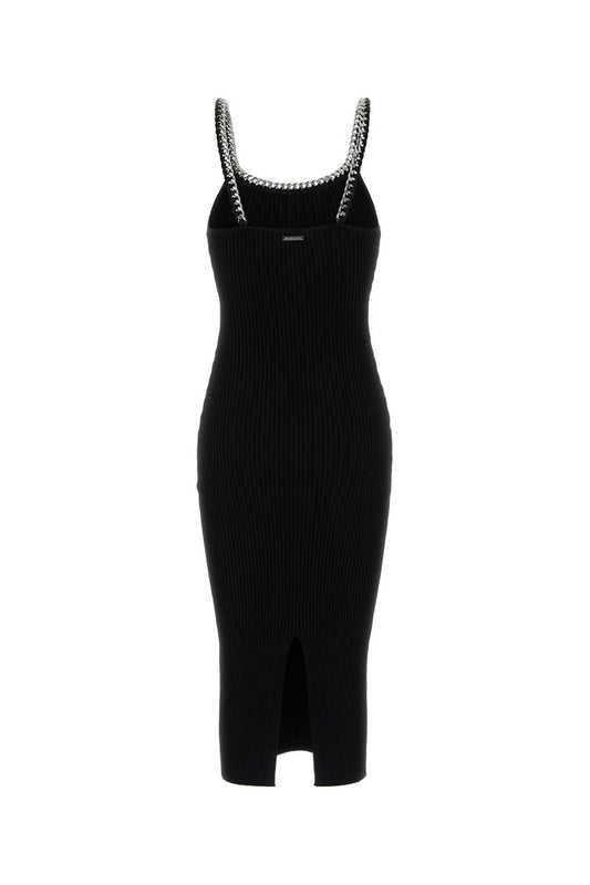 CHAIN_TRIM_U_NK_RIB_DRESS_MF5835V33D_BLACK_Image_2