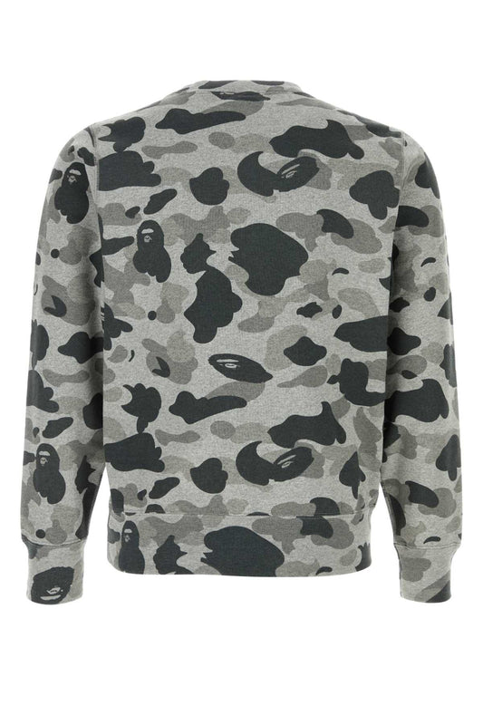 HEATHER_GRAY_CAMO_APE_HEAD_ONE_POINT_CREWNECK_SWEA_1K80113005_GRAY_Image_2