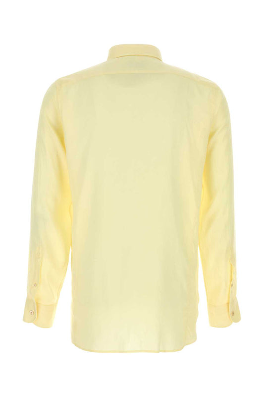 LIGHT_FLUID_FINE_GABARDINE_SLIM_FIT_SHIRT_HSO002FMT058_YCJ_Image_2