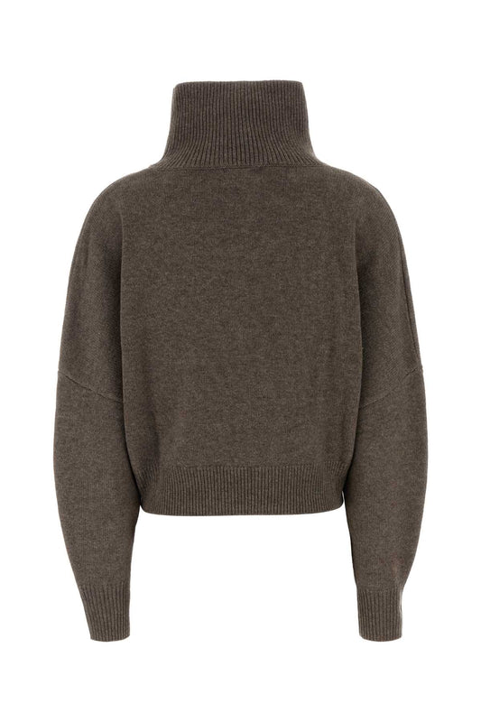 LUKE_STAND_COLLAR_SWEATER_LUKE_TAUPEMELANGE_Image_2