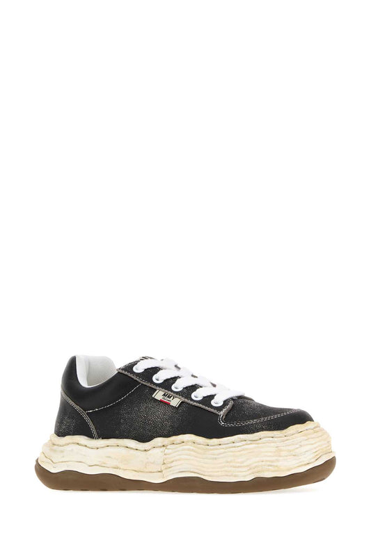 OLIVER_ORIGINAL_SOLE_SHRINK_LEATHER_-TOP_SNEAKER_A16FW707_BLACK_Image_2