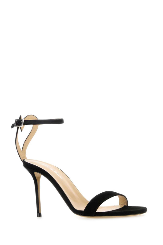 SPECIAL_HEART_BLACK_SUEDE_ROUND_TOE_SANDALS_85MM_PF24S076485SUEBLK_BLACK_Image_2