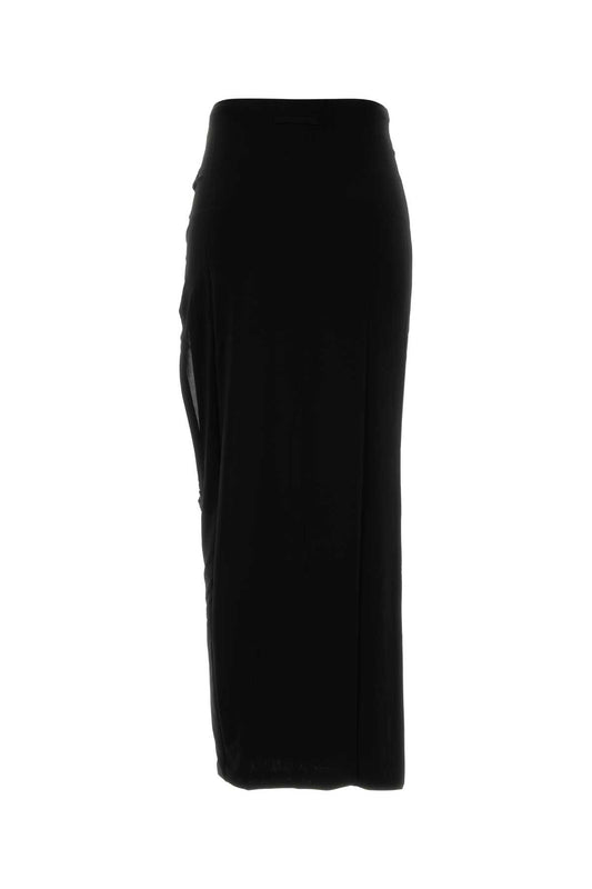 STRETCH_VISCOSE_DOUBLE_LAYER_LONG_SKIRT_WITH_GAUL_2503WSK008J008_00_Image_2