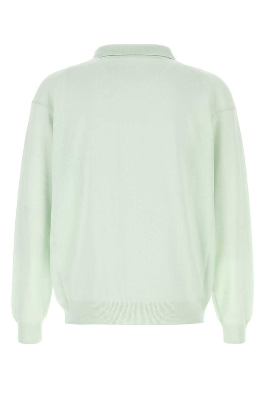 SUPER_FINE_CASHMERE_SILK_KNIT_SKIPPER_POLO_A25SP02SC_WHITEGREEN_Image_2