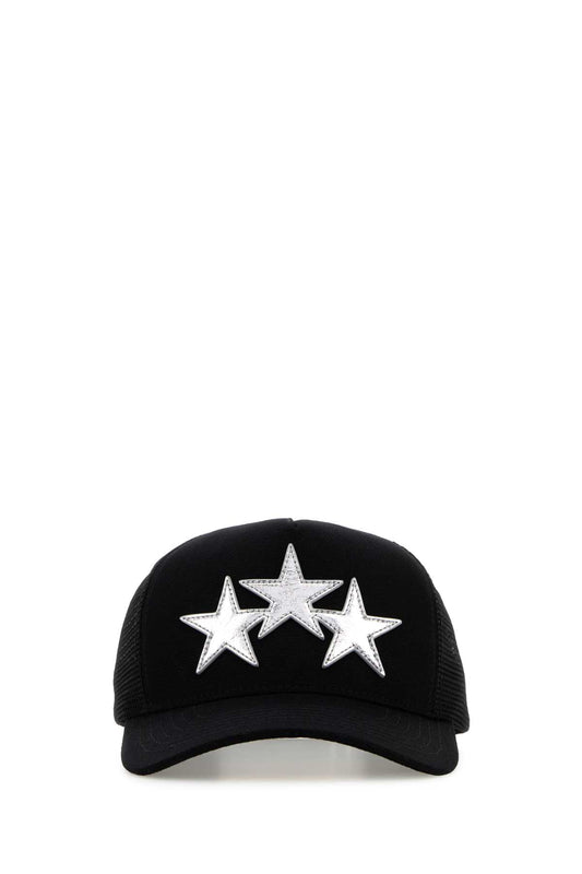 3_STAR_METALLIC_TRUCKER_HAT_AMSAHE1030_BLACKSILVER_Image_1