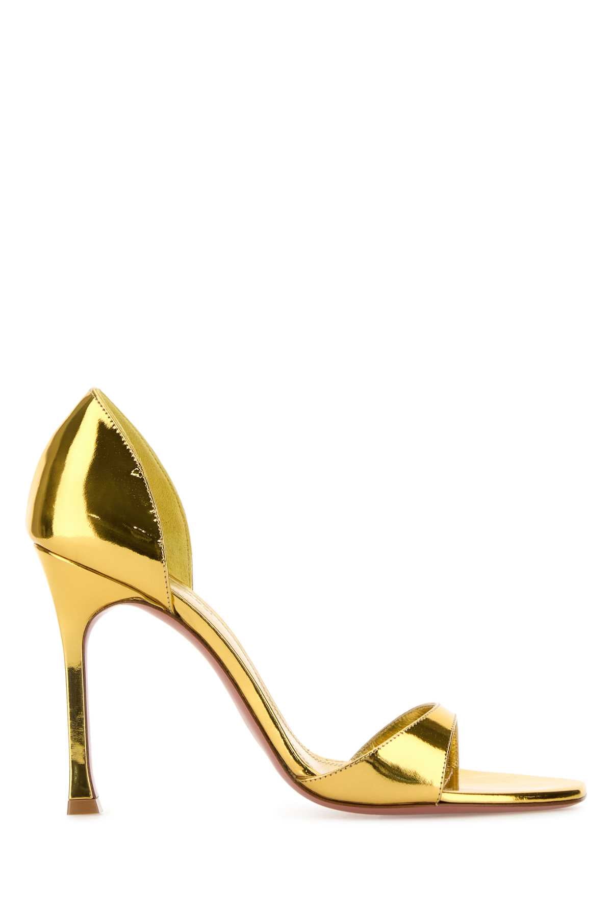 AGNESE_SANDAL_MIRROR_GOLD_105_MM_SR_HEEL_AGNESESANDAL_MIRRORGOLD_Image_1