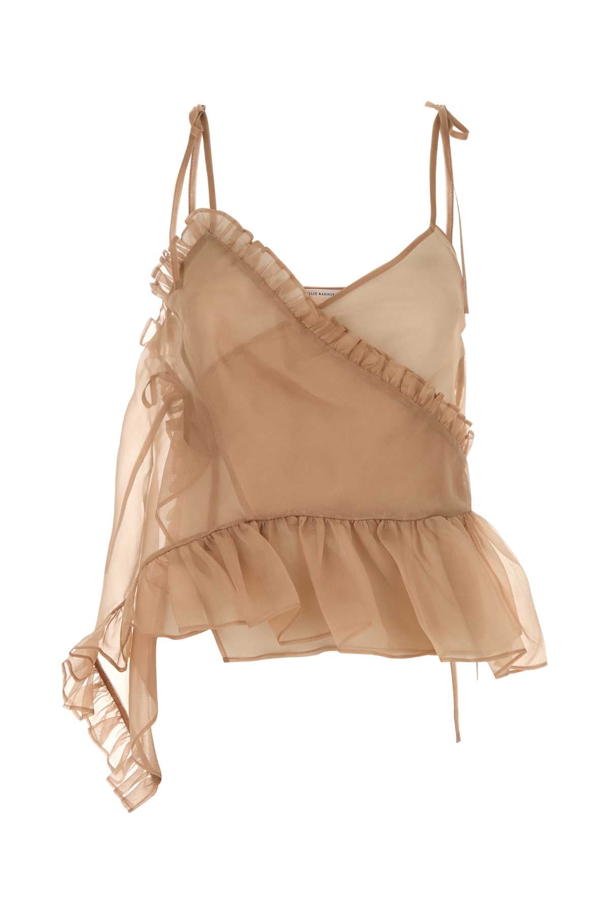 ALESSANDRA_TOP_ORGANZA_CHESTNUT_424RTW11032_CHESTNUT_Image_1