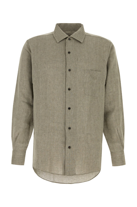 ANDRE_SHIRT_SUMMER_LINEN_CREPE_HERRINGBONE_FAP4340_F6M9_Image_1
