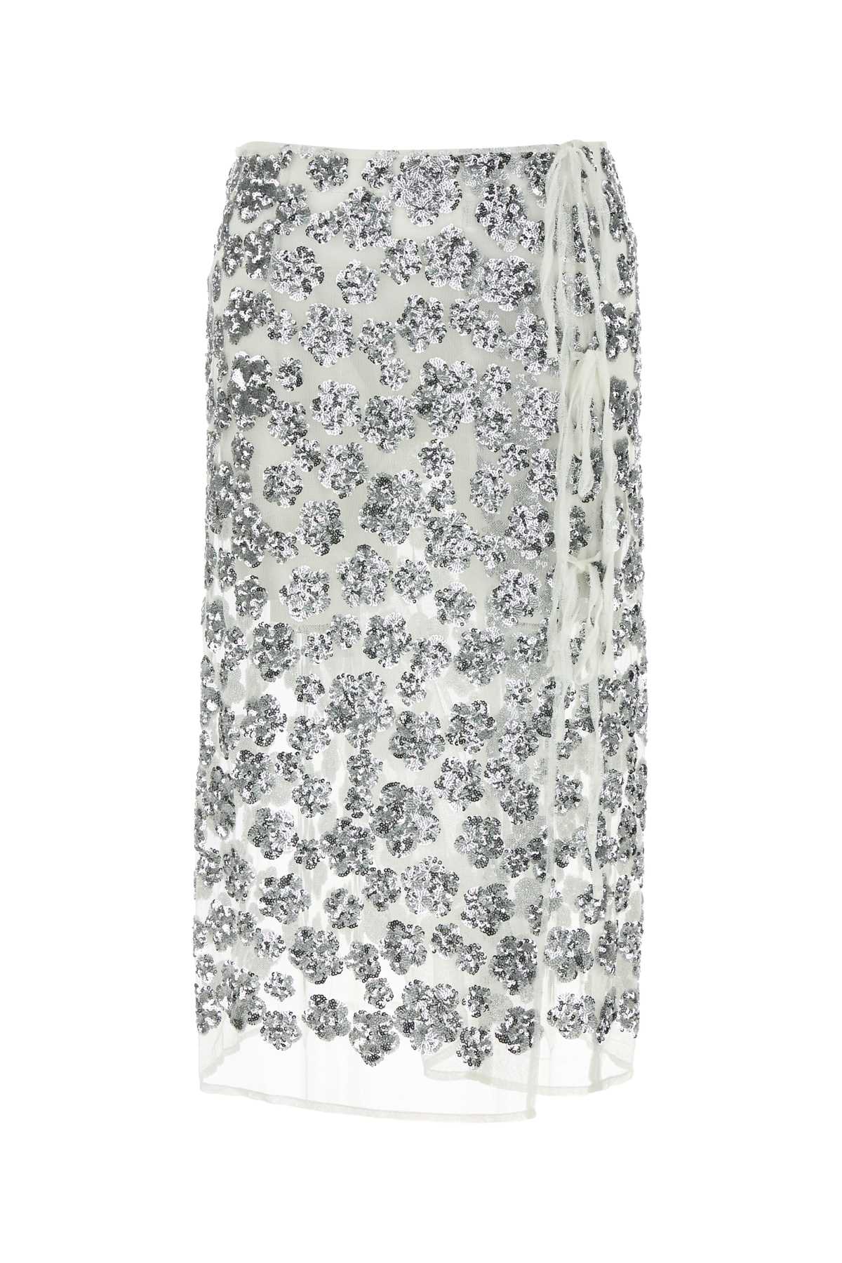 ARIANA_SKIRT_UME_FLORAL_SEQUINS_SILVER_424RTW17010_SILVER_Image_1