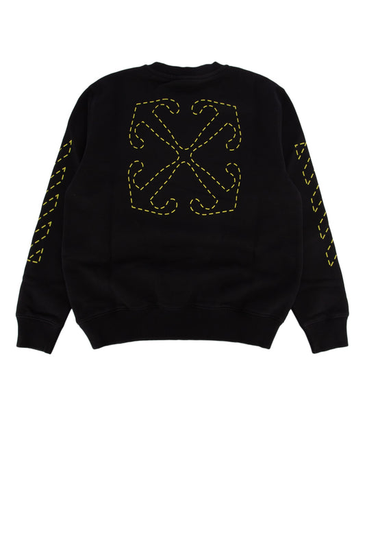 ARROW_STITCHED_CREWNECK_BLACK_LIME_OBBA001F24FLE002_1014_Image_2