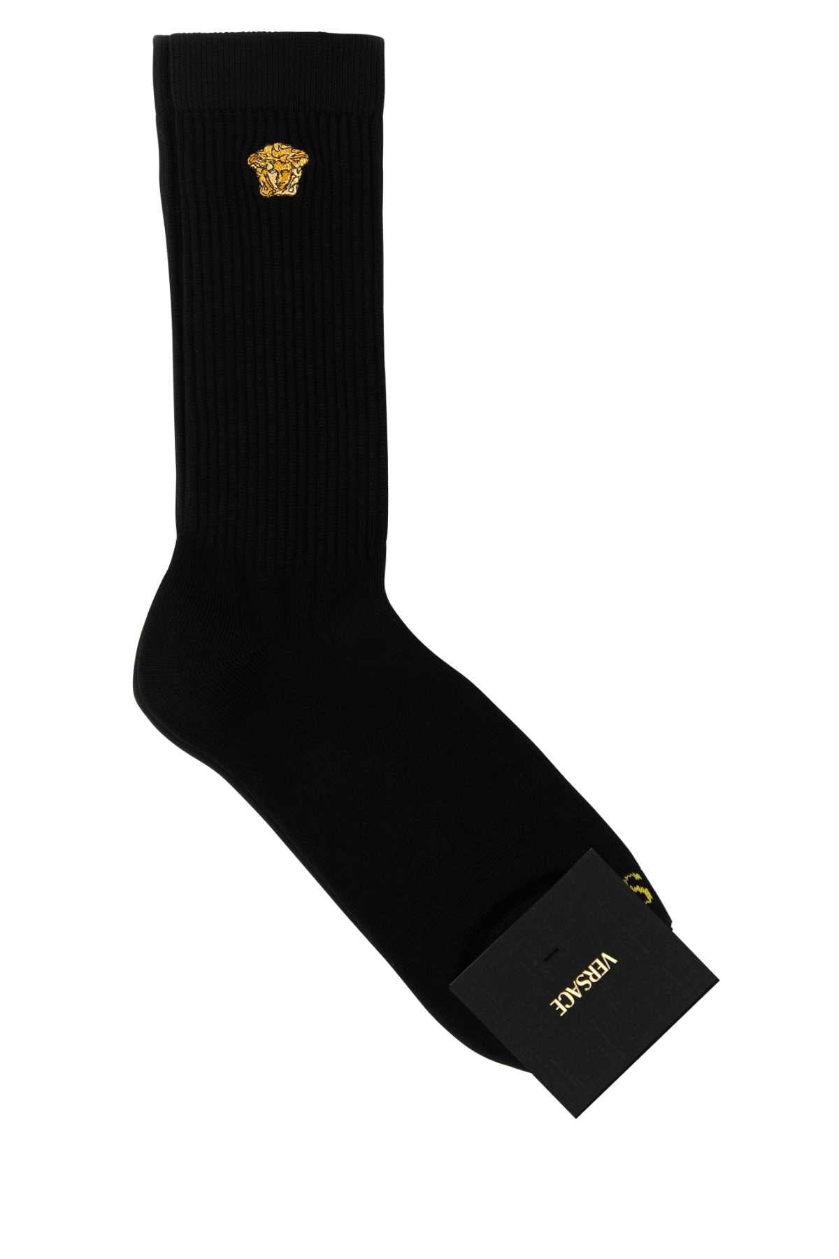 ATHLETIC_SOCKS_DOUBLE_TWISTED_COTTON_MEDUSA_EMBROI_10088351A13105_2B130_Image_1