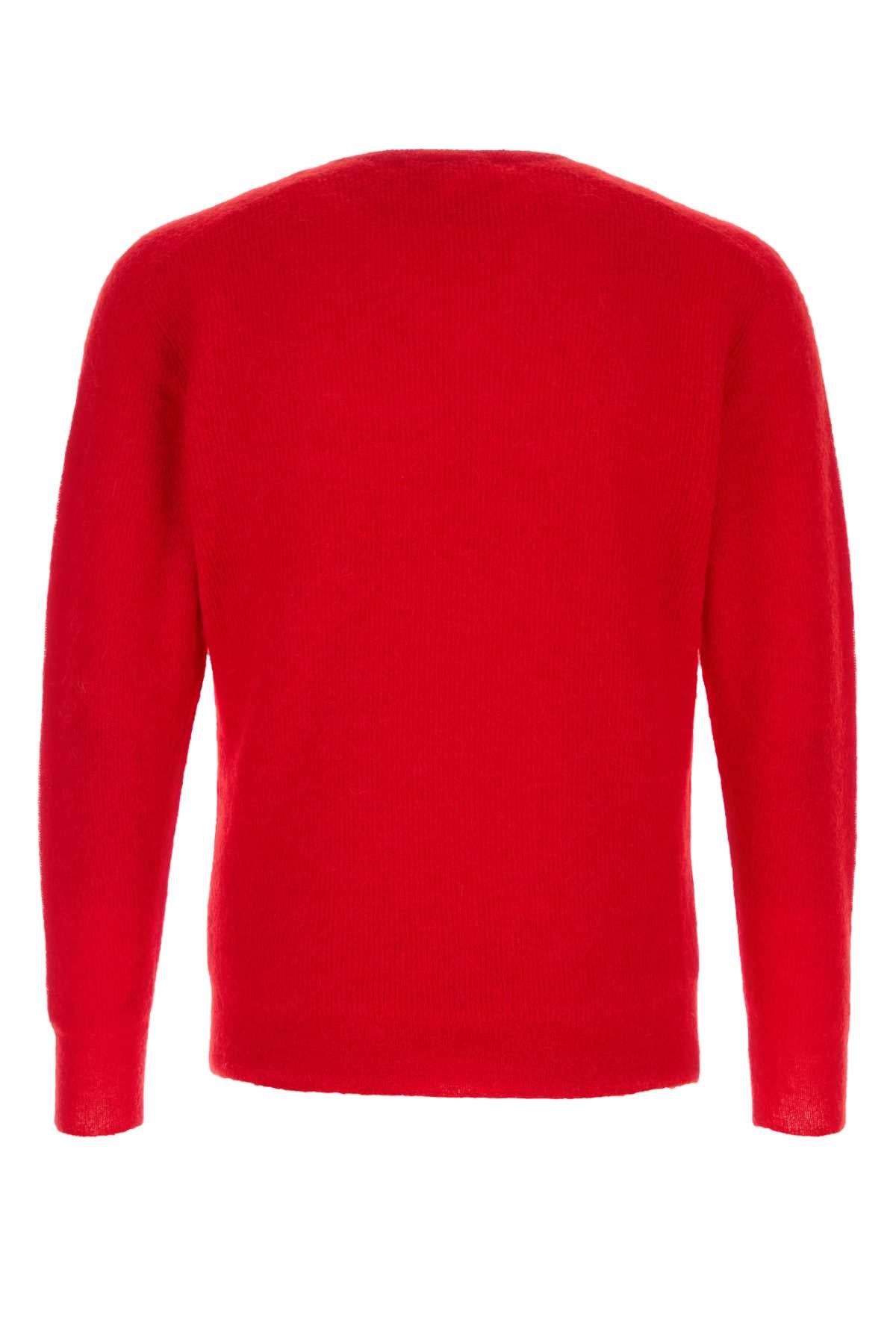 BABY_SURI_ALPACA_SHEER_KNIT_V-NECK_PO_A26AV03AK_RED_Image_2