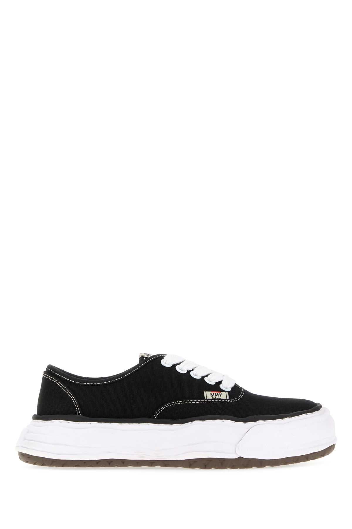 BAKER_26_ORIGINAL_SOLE_CANVAS_LOW_-TOP_SNEAKER_A16FW704_BLACK_Image_1