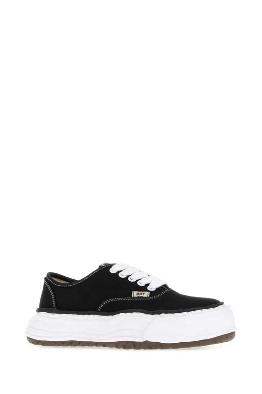 BAKER_26_ORIGINAL_SOLE_CANVAS_LOW_-TOP_SNEAKER_A16FW704_BLACK_Image_2