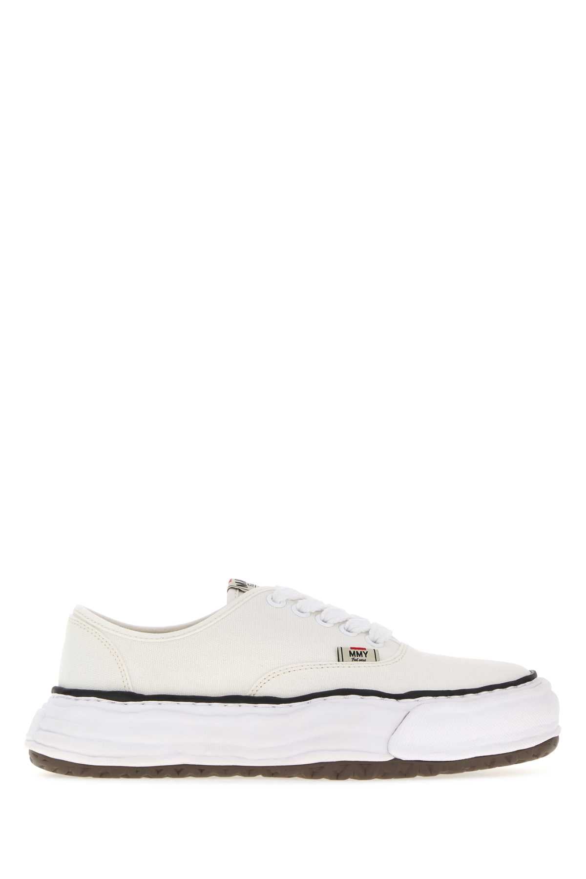 BAKER_26_ORIGINAL_SOLE_CANVAS_LOW_-TOP_SNEAKER_A16FW704_WHITE_Image_1