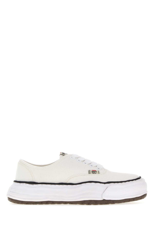BAKER_26_ORIGINAL_SOLE_CANVAS_LOW_-TOP_SNEAKER_A16FW704_WHITE_Image_1