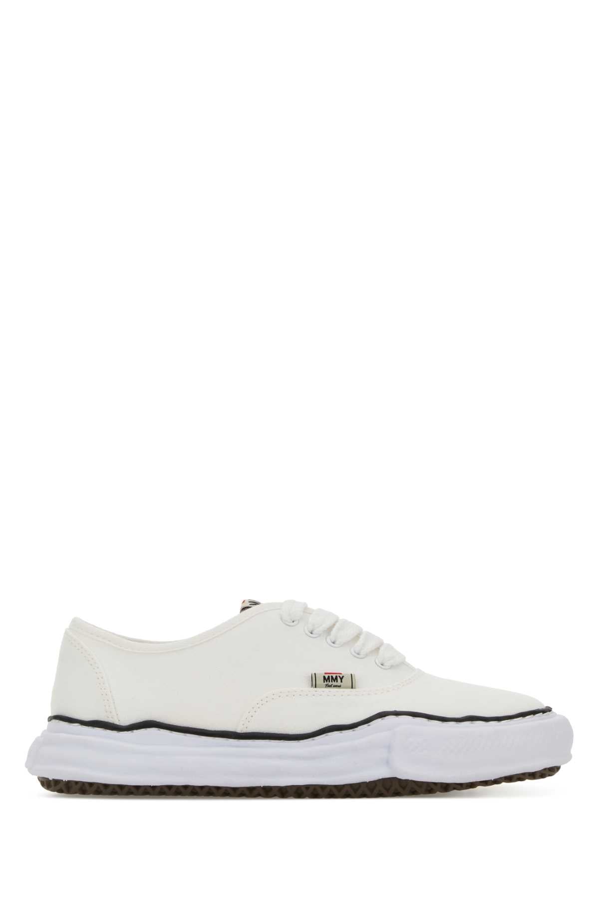 BAKER_original_sole_canvas_Low-Top_sneaker_A02FW704_WHITE_Image_1