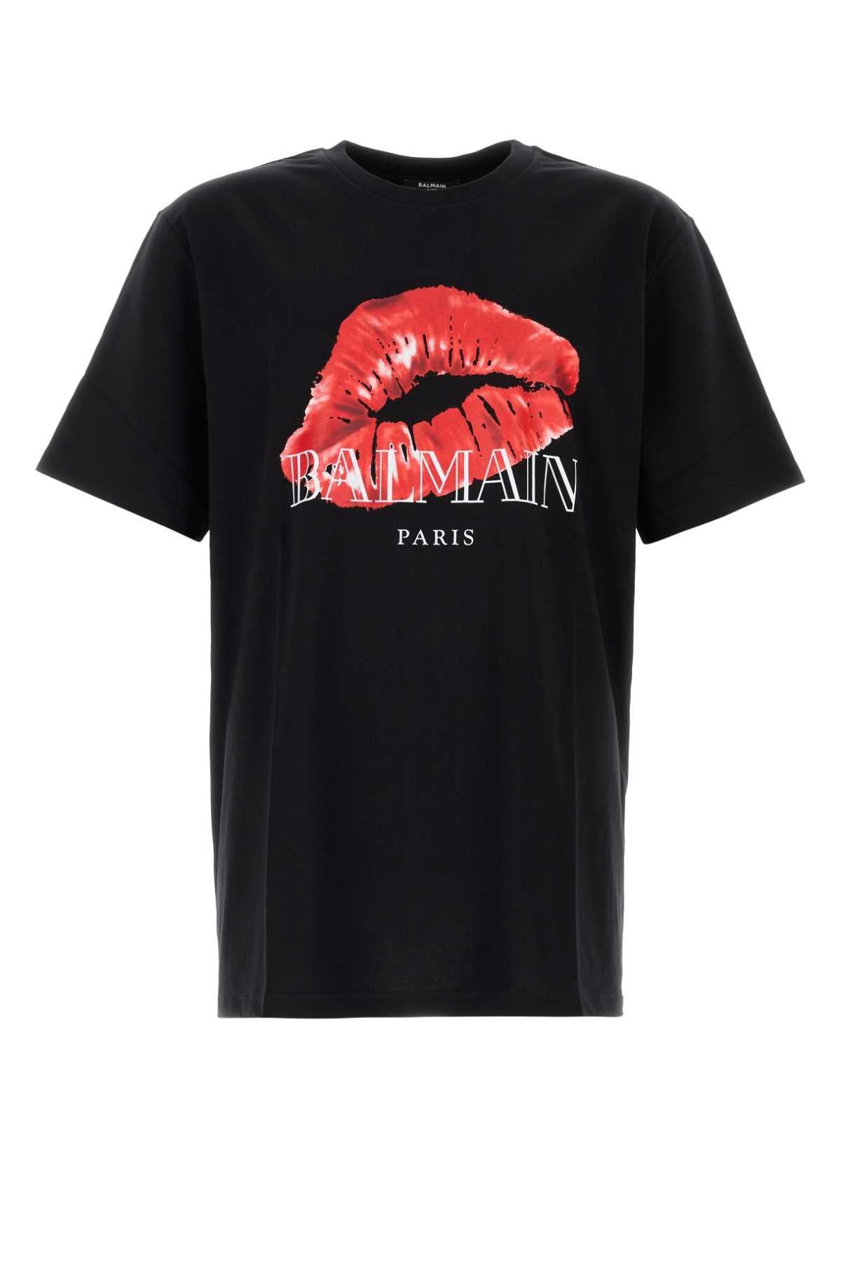 BALMAIN_KISS_PRINT_LOGO_T-SHIRT_DH0EG010GE10_EBL_Image_1