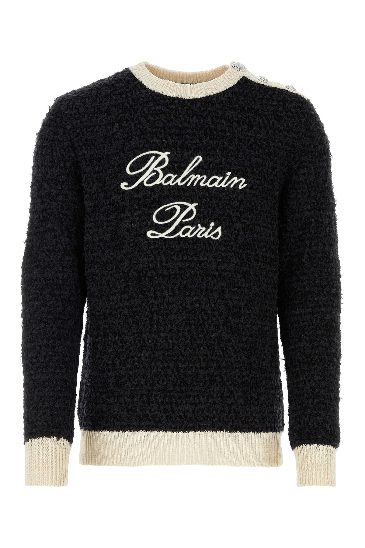 BALMAIN_SIGNATURE_TWEED_SWEATER_CH1KD010KF86_EAB_Image_1