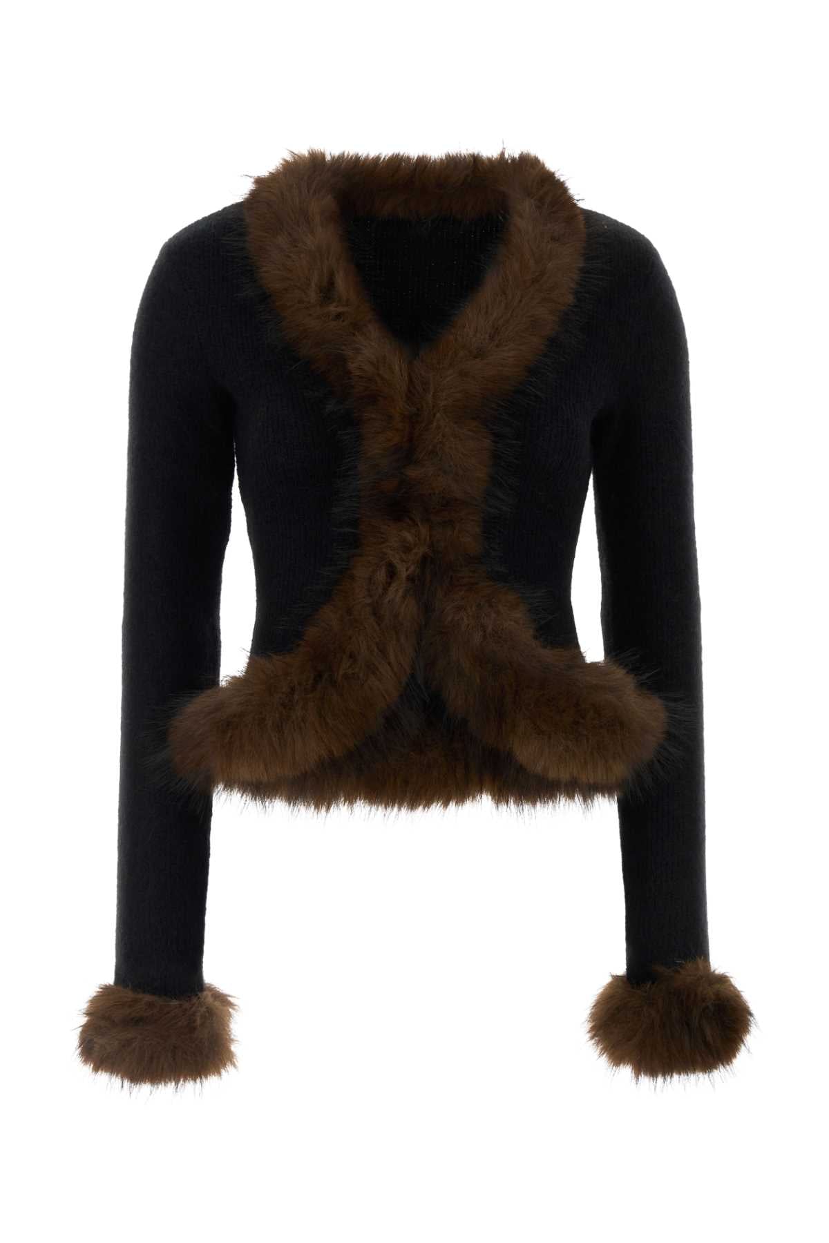 BLACK_FAUX_FUR_KNIT_CARDIGAN_AW26148CB_BLACK_Image_1