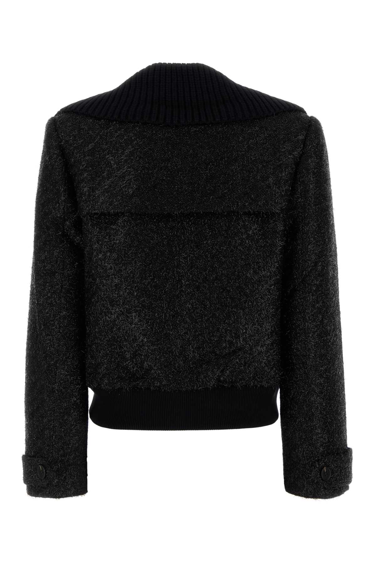 BLACK_TINSEL_BOUCLE_BOMBER_JACKET_AW24051JB_BLACK_Image_2
