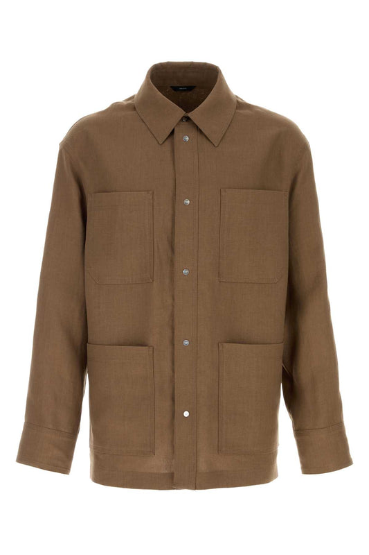 BLOUSON_SOLID_LINEN_FW1447AVSG_F19FJ_Image_1