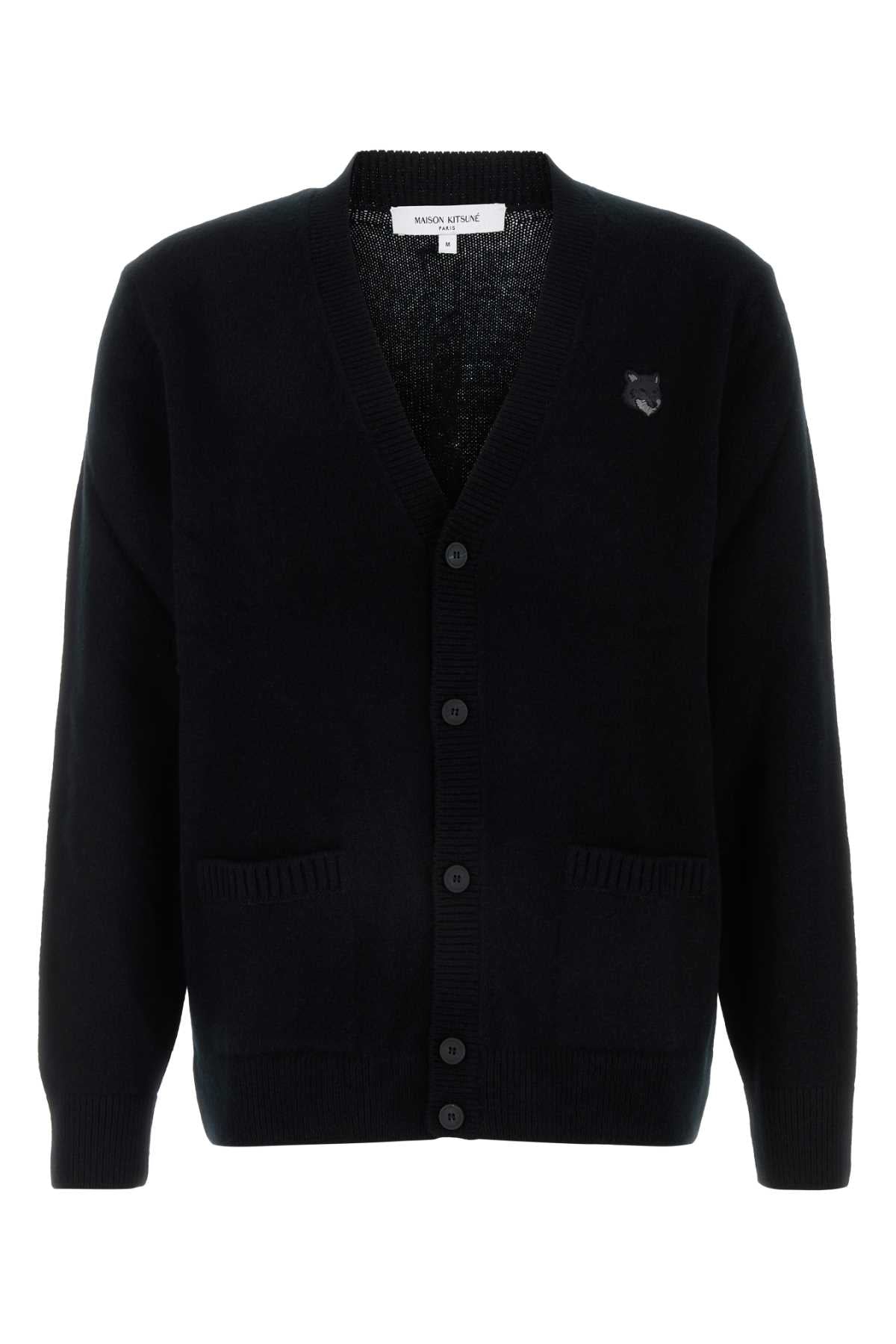 BOLD_FOX_HEAD_PATCH_REGULAR_CARDIGAN_IN_LAMBSWOOL_NM00506KT1006_P199_Image_1
