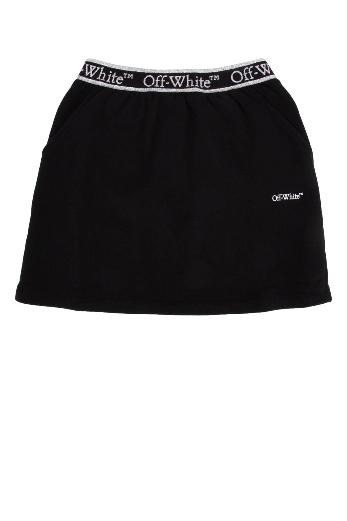 BOOKISH_LOGOBAND_SWEATSKIRT_BLACK_WHIT_OGCK001F24FLE002_1001_Image_1