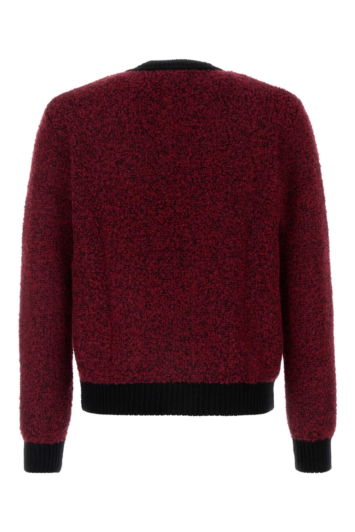 BOUCL_CARDIGAN_KN67TD02_BLACKBORDEAUX_Image_2