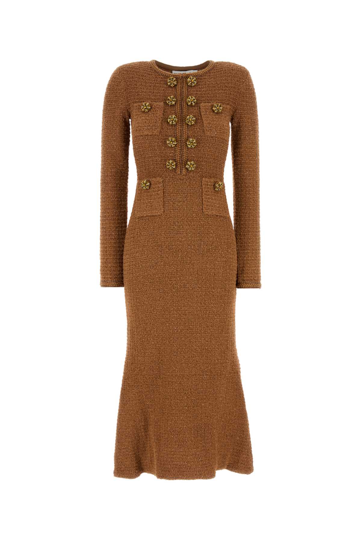 BROWN_TEXTURED_KNIT_MIDI_DRESS_SC24007MBR_BROWN_Image_1