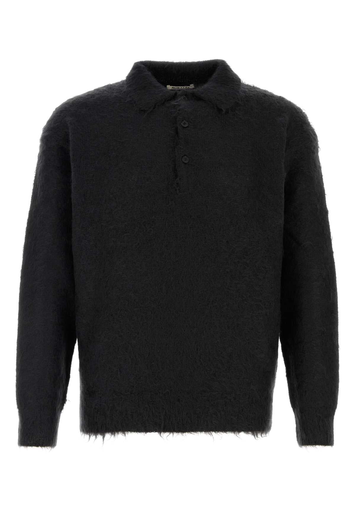 BRUSHED_SUPER_KID_MOHAIR_KNIT_POLO_A25AP01KM_INKBLACK_Image_1