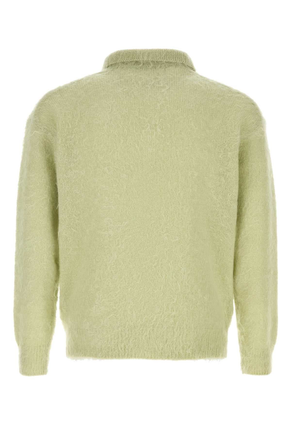 BRUSHED_SUPER_KID_MOHAIR_KNIT_POLO_A25AP01KM_LIGHTKHAKI_Image_2