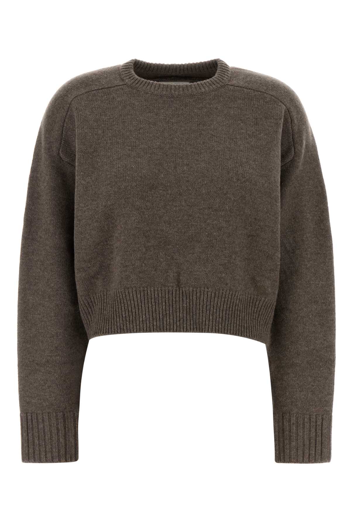 BRUZZI_LDS_CROPPED_SWEATER_BRUZZILDS_TAUPEMELANGE_Image_1