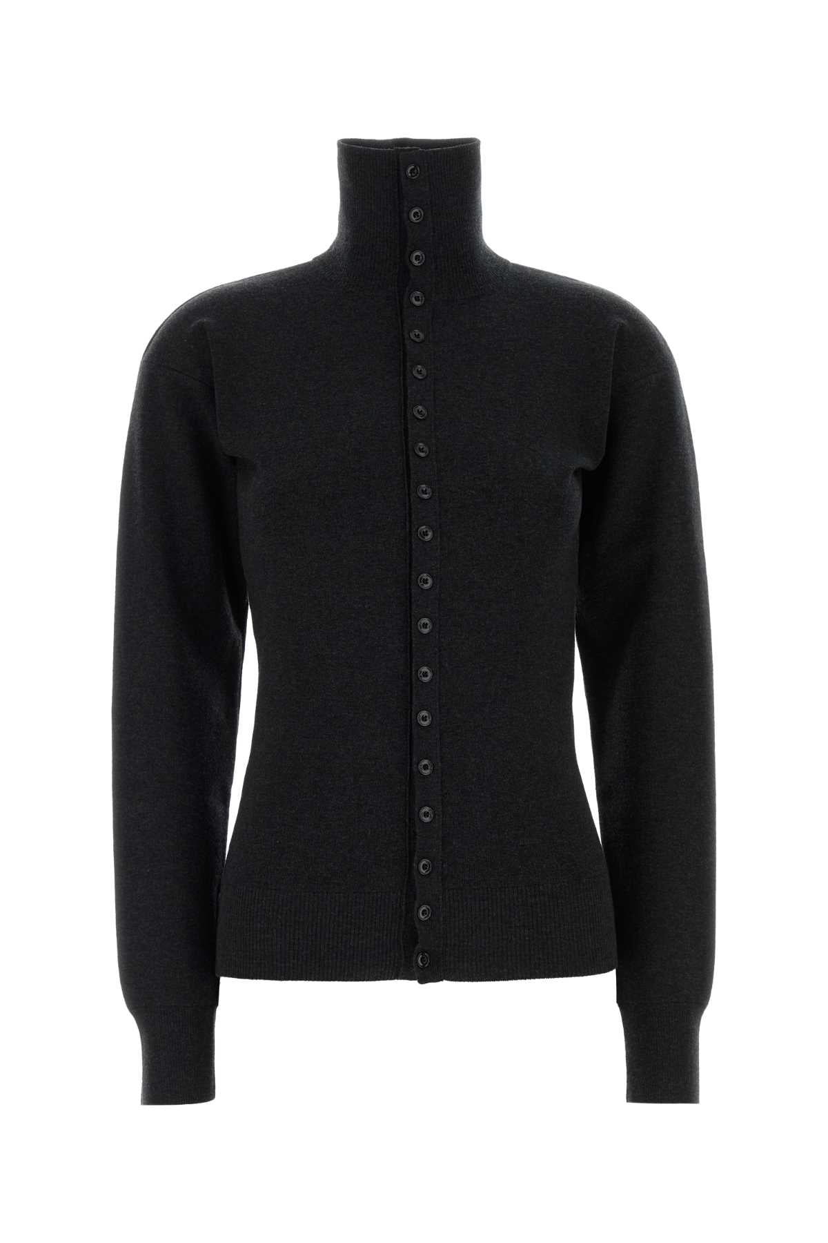 BUTTONED_FITTED_CARDIGAN_TO1431LK1045_BK981_Image_1