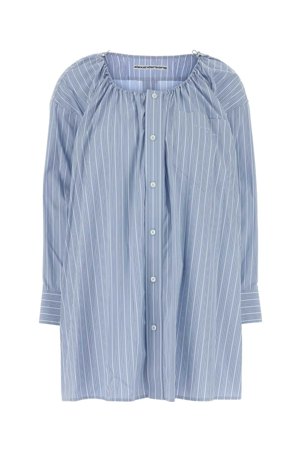 BUTTON_DOWN_SHIRT_DRESS_W_SCOOP_BUNGEE_NECK_1WC3266074_458B_Image_1