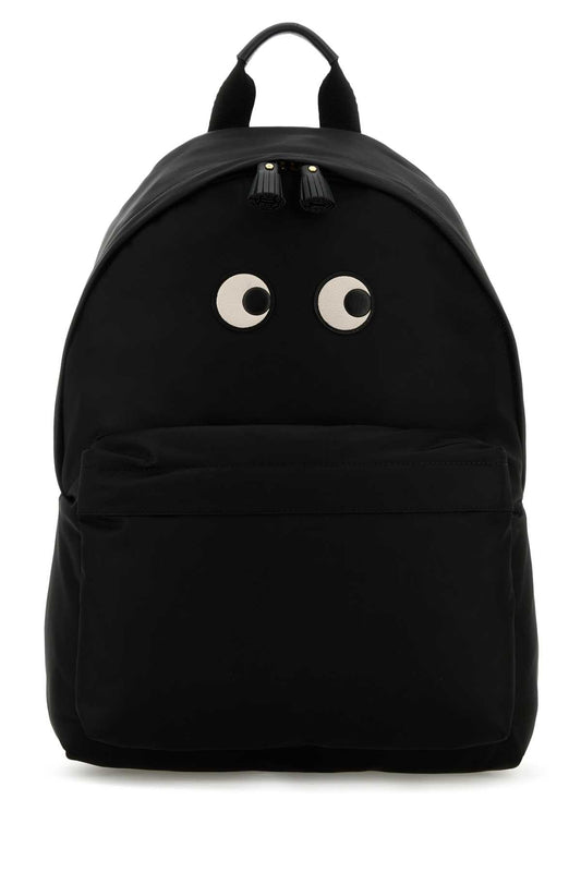 BackpackEyesinECONYLregeneratedNylon_5050925193528_BLACK_Image_1