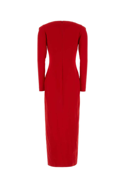 CADY_EVENING_DRESS_WITH_DEEP_V_NECKLINE_BOWS_FABX4373F4692_1039_Image_2