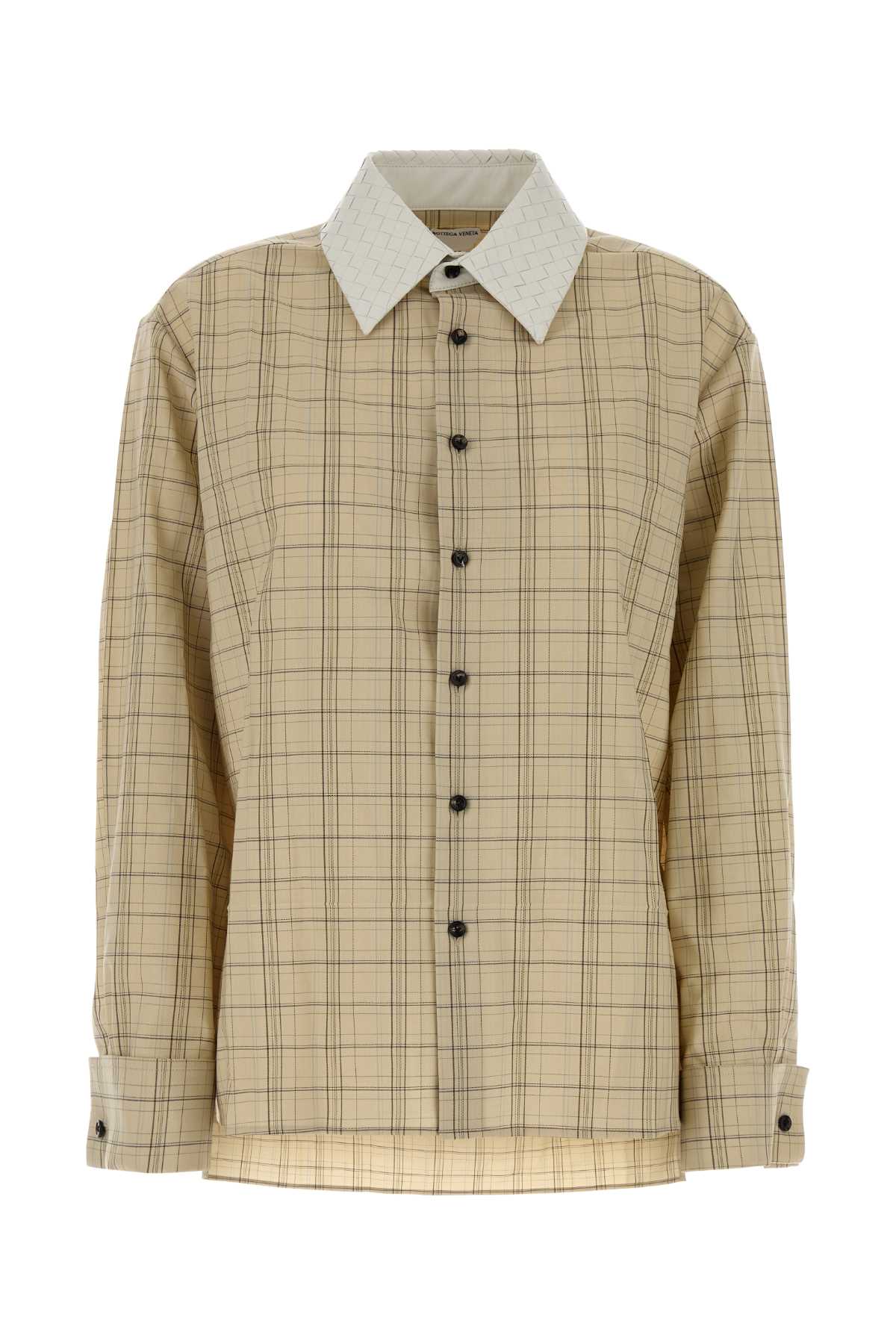 CAMICIA_CHECK_COLLETTO_BIANCO_INTRECCIO_A002QUV6NS0_2586_Image_1
