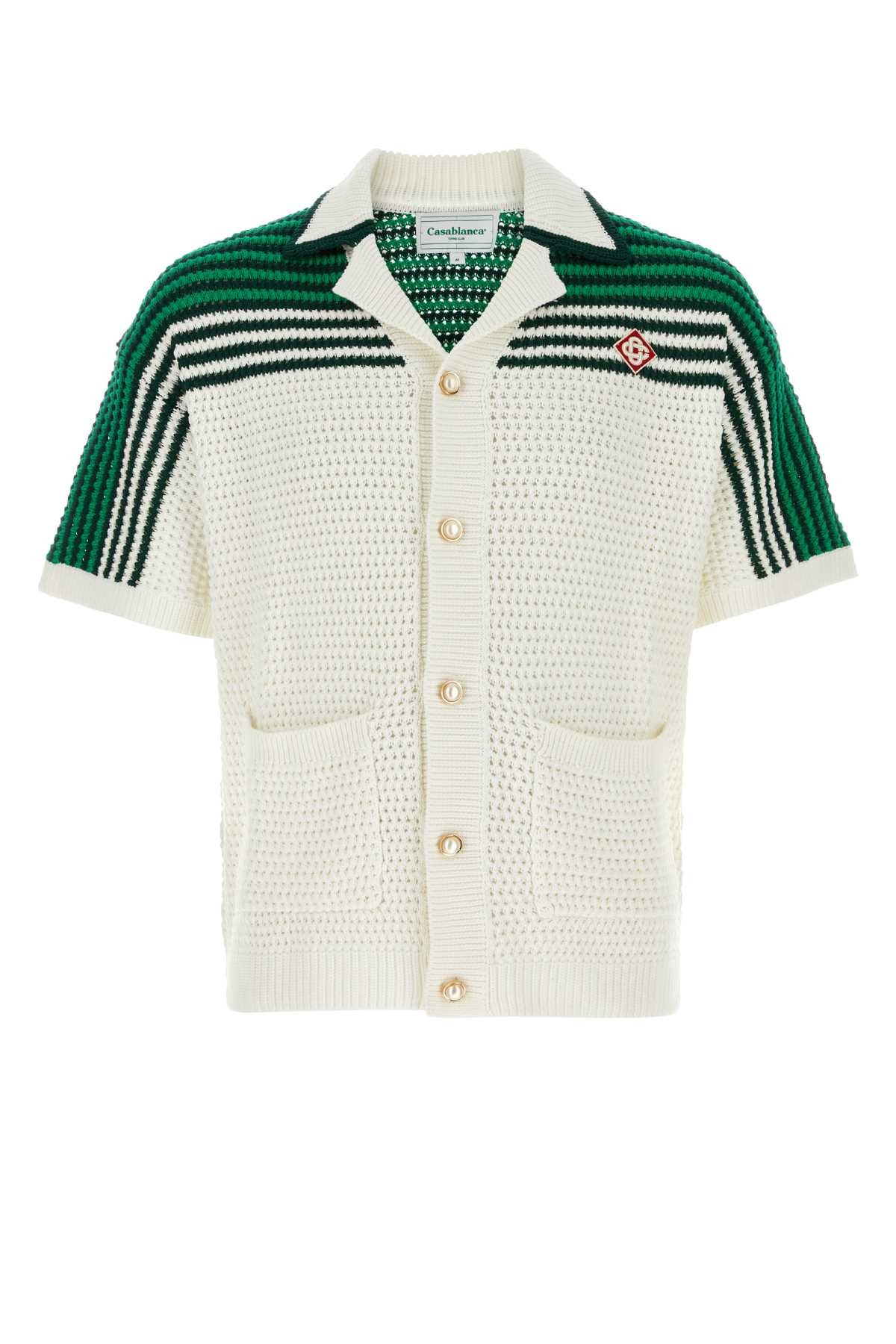 CAMICIA_MS23KW30301_GREENWHITE_Image_1