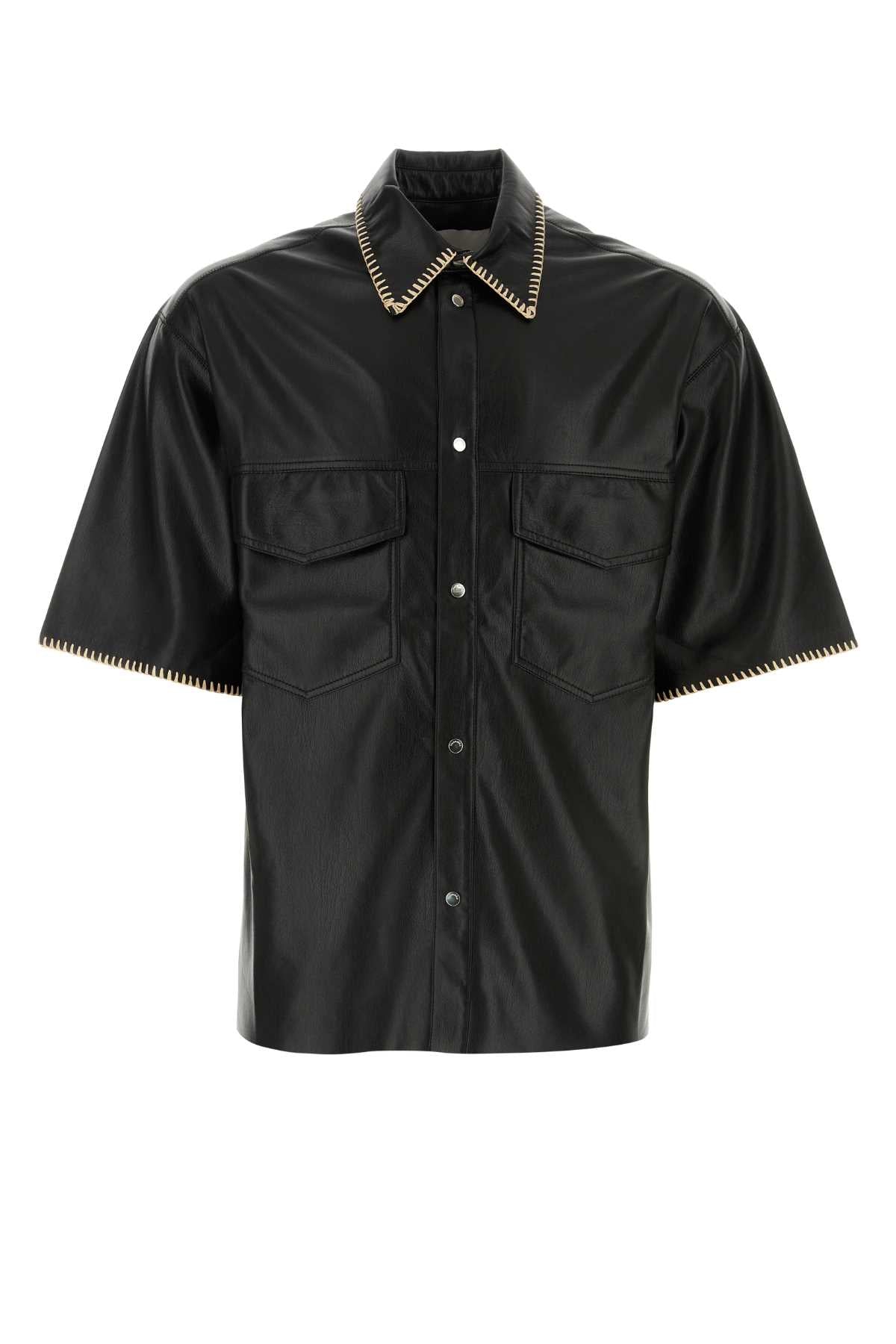 CAMICIA_NM24SSSH01599_BLACK_Image_1