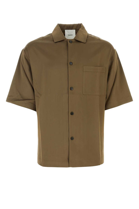 CAMICIA_NM24SSSH02766_DARKKHAKI_Image_1