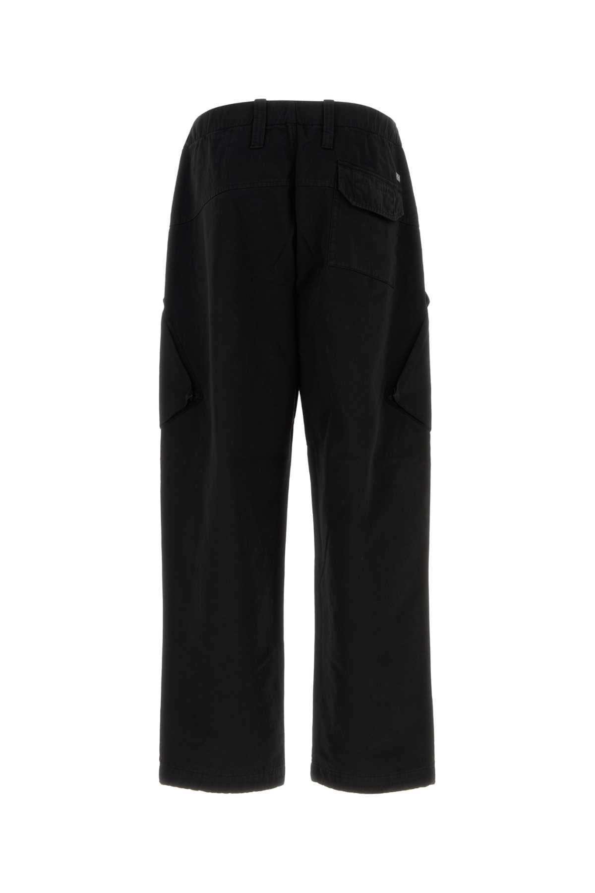 CARGO_PANT_IN_GABARDINE_COTTON_19CMPA171A110458G_999_Image_2