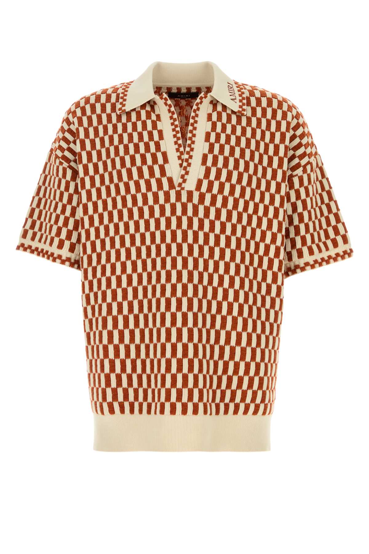 CHECKERED_OVERSIZED_POLO_AMKNPO1057_BURNTORANGE_Image_1