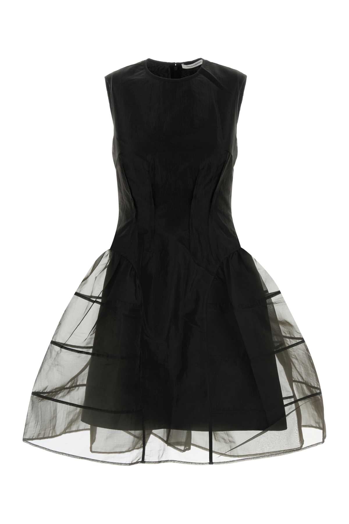 CLAUDIE_DRESS_LIQUID_MYRTIA_425RTW10015_BLACK_Image_1