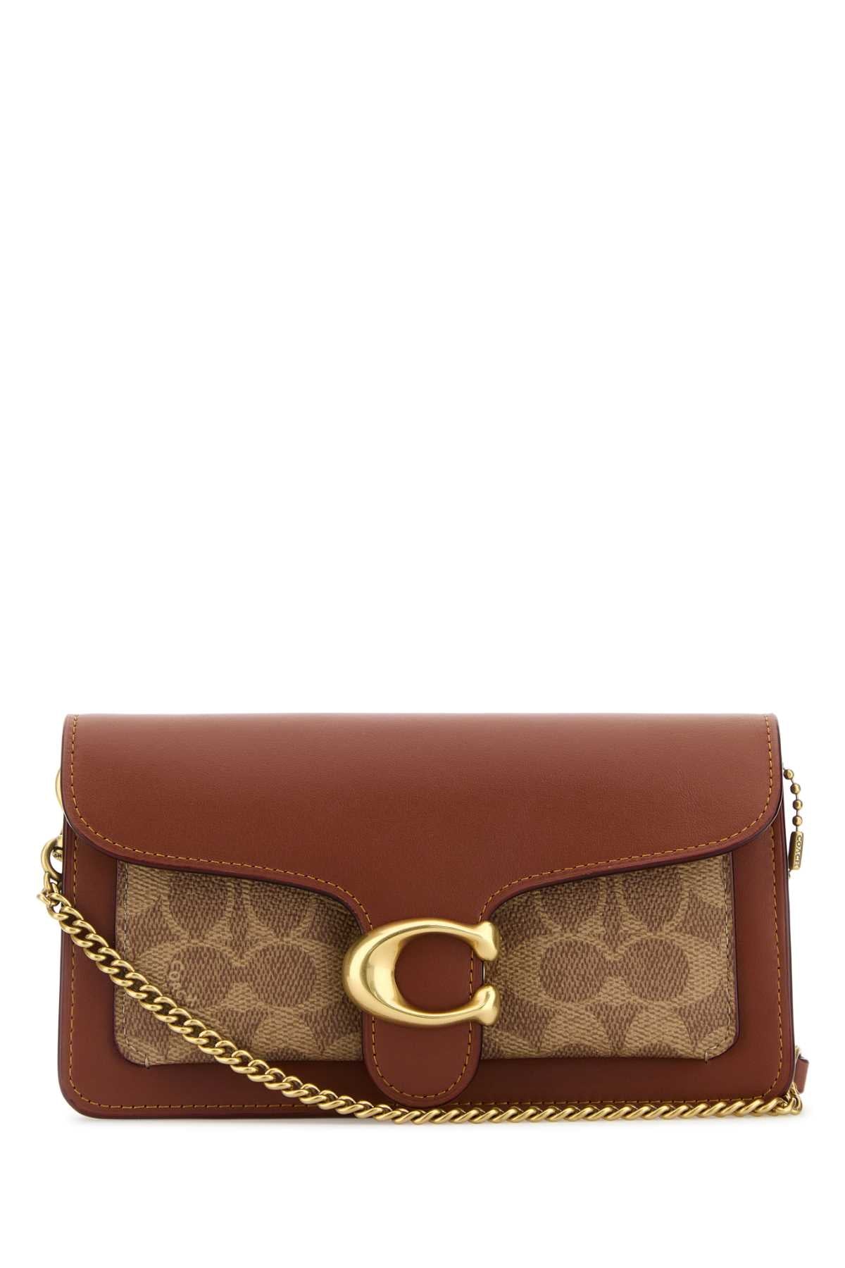 COATED_CANVAS_SIGNATURE_TABBY_CHAIN_CLUTCH_CE774_B4TANCARAMEL_Image_1