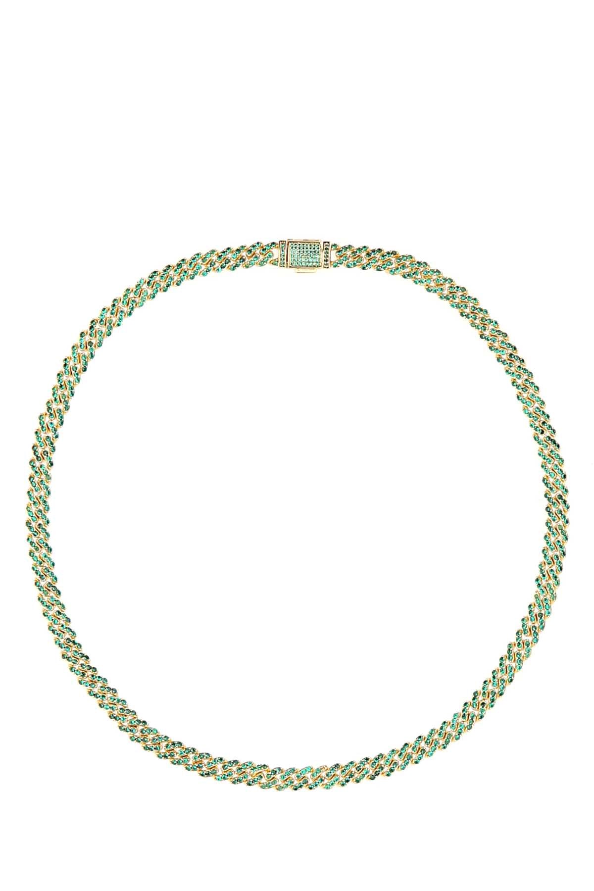 COLLANA_MicroMexicanchain_emerald_Image_1
