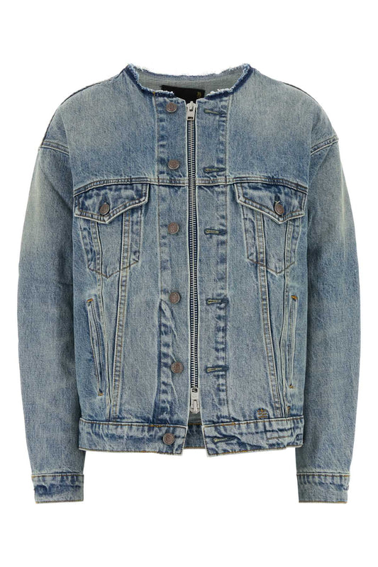 COLLARLESS_ZIPUP_TRUCKER_JACKET_R13WD125_D244A_Image_1